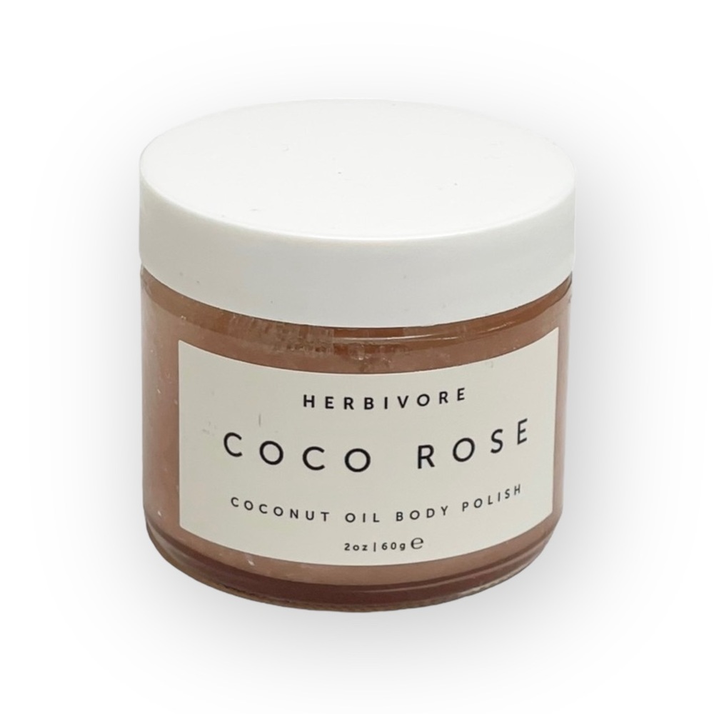 new Herbivore Botanicals ✿ Coco Rose Exfoliating Body Scrub ✿ Luxury Travel ✿